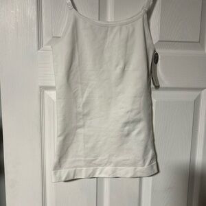 Shapermint Women's White Tank Top